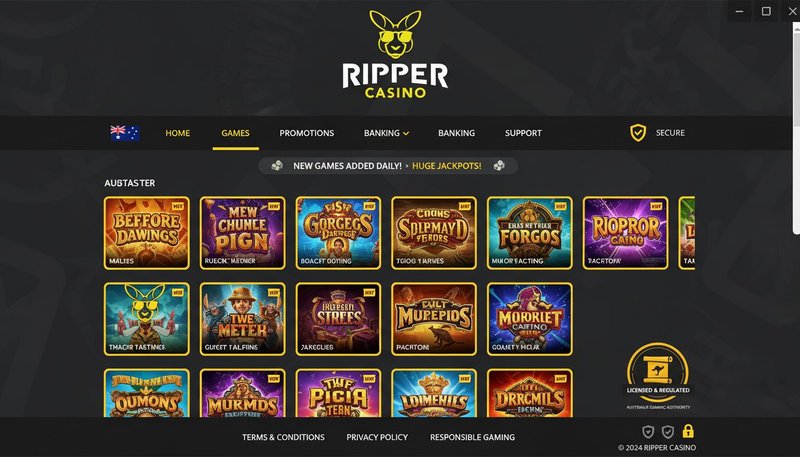 Australia - ripper casino sign up bonus